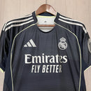 Camisa do Real Madrid II Away 25/26 - Preta