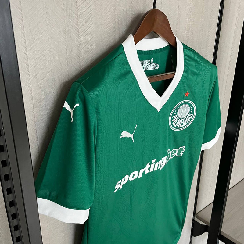 Camisa Palmeiras I 25/26 Torcedor Masculino - Verde