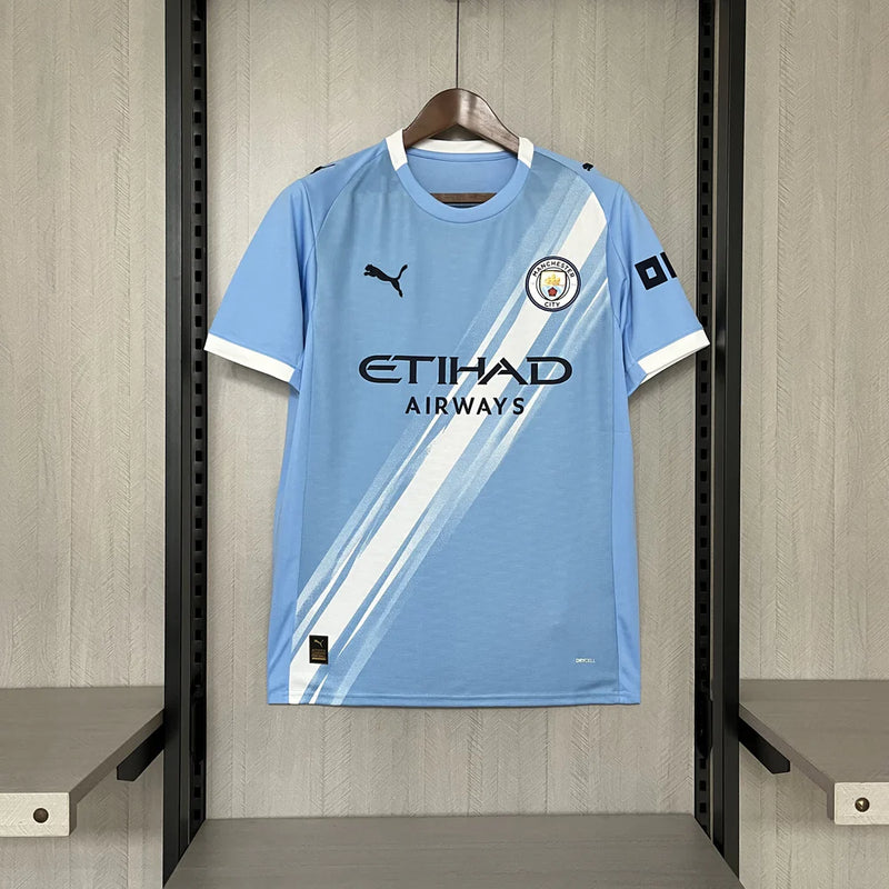 Camisa Manchester City I 25/26 - Torcedor / Azul