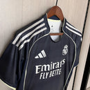 Camisa do Real Madrid II Away 25/26 - Preta