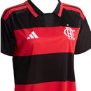 Camisa Flamengo I 26/27 - Torcedor Adidas Masculina - Preta e vermelha