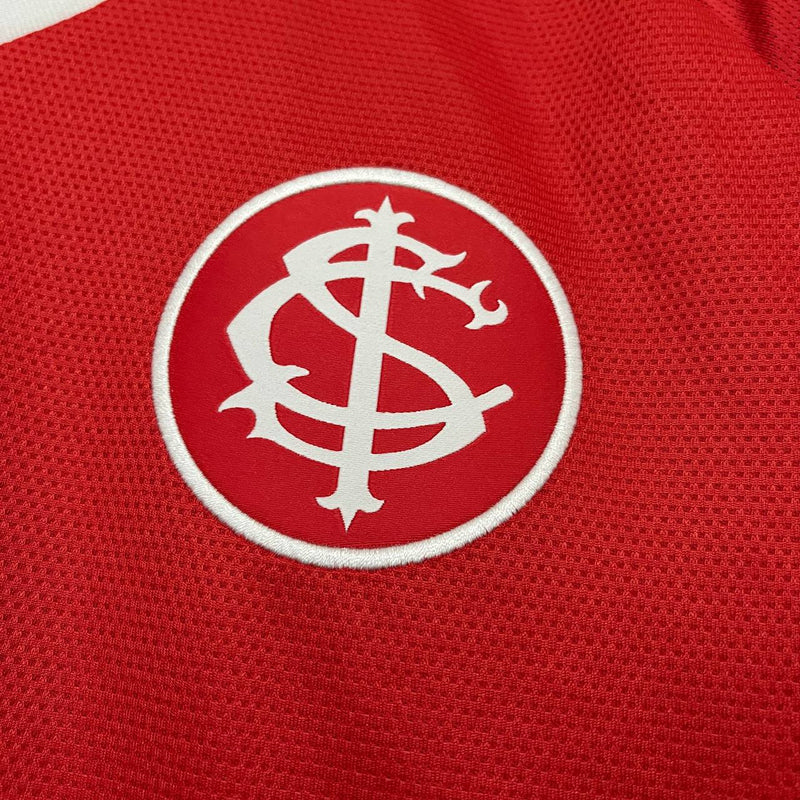 Camisa Internacional 25/26 I Vermelha Adidas - Com patrocínio