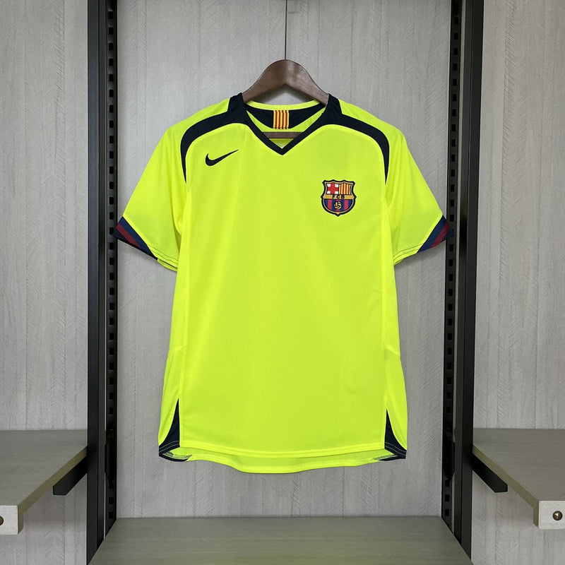 Camisa Barcelona Retrô 2005/2006 - Kappa Verde