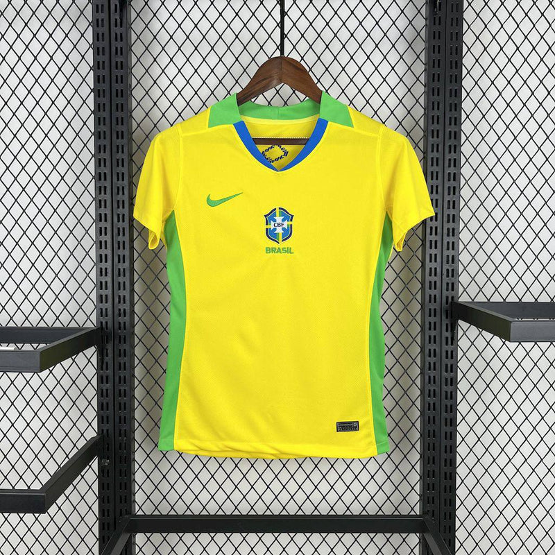 Camisa Seleção Brasileira Feminina 25/26 Amarela