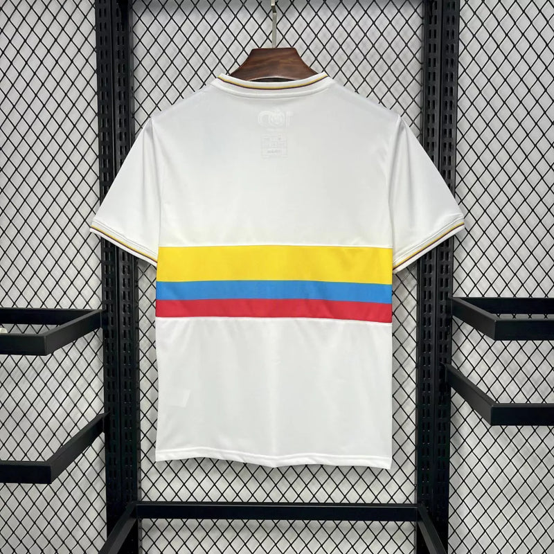Camisa Seleção Colômbia 100 anos - Branca