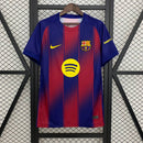 Camisa Barcelona I 25/26 - Azul e Vermelho