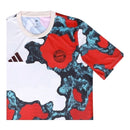 Camisa Bayern de Munique Pré-Jogo 25/26 Adidas - Branca e Vermelho