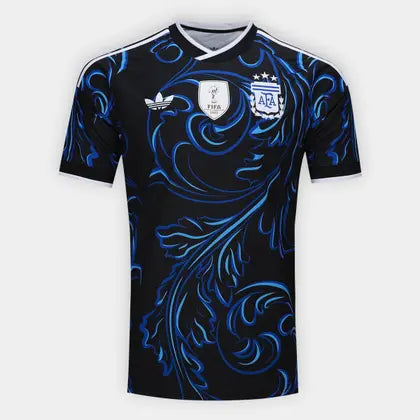 Camisa da Argentina II 26/27 - Torcedor (Copa do Mundo) Azul
