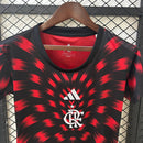 Camisa Feminina do Flamengo Pré-jogo 25/26