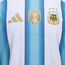 Camisa da Argentina I 26/27 - Torcedor (Copa do Mundo) Azul e Branca