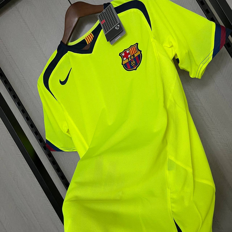 Camisa Barcelona Retrô 2005/2006 - Kappa Verde