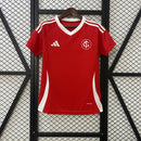 Camisa Feminina Internacional 25/26 I Vermelha Adidas