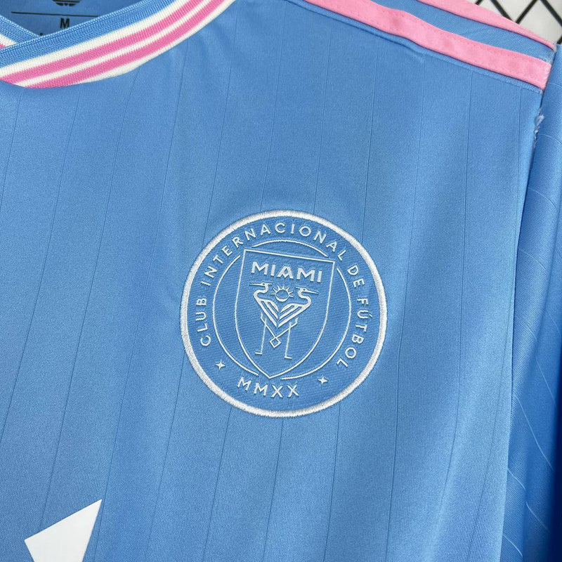Camisa Inter Miami Third 25/26 - Torcedor Adidas Masculina - Azul e Rosa