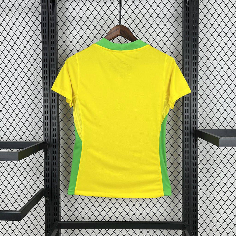 Camisa Seleção Brasileira Feminina 25/26 Amarela